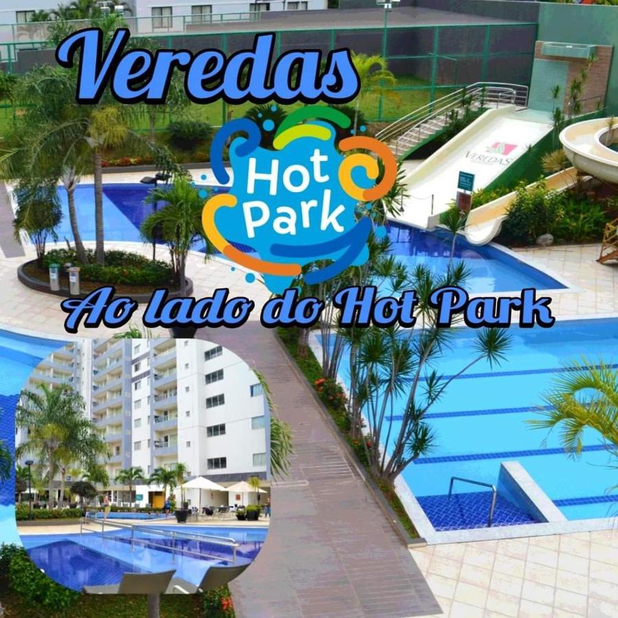 Veredas Rio Quente Flat Exteriör bild